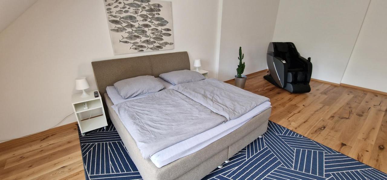 Apartment Mit Parkblick & Massagestuhl 莱比锡 外观 照片