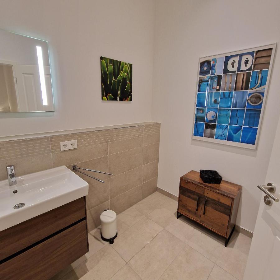 Apartment Mit Parkblick & Massagestuhl 莱比锡 外观 照片