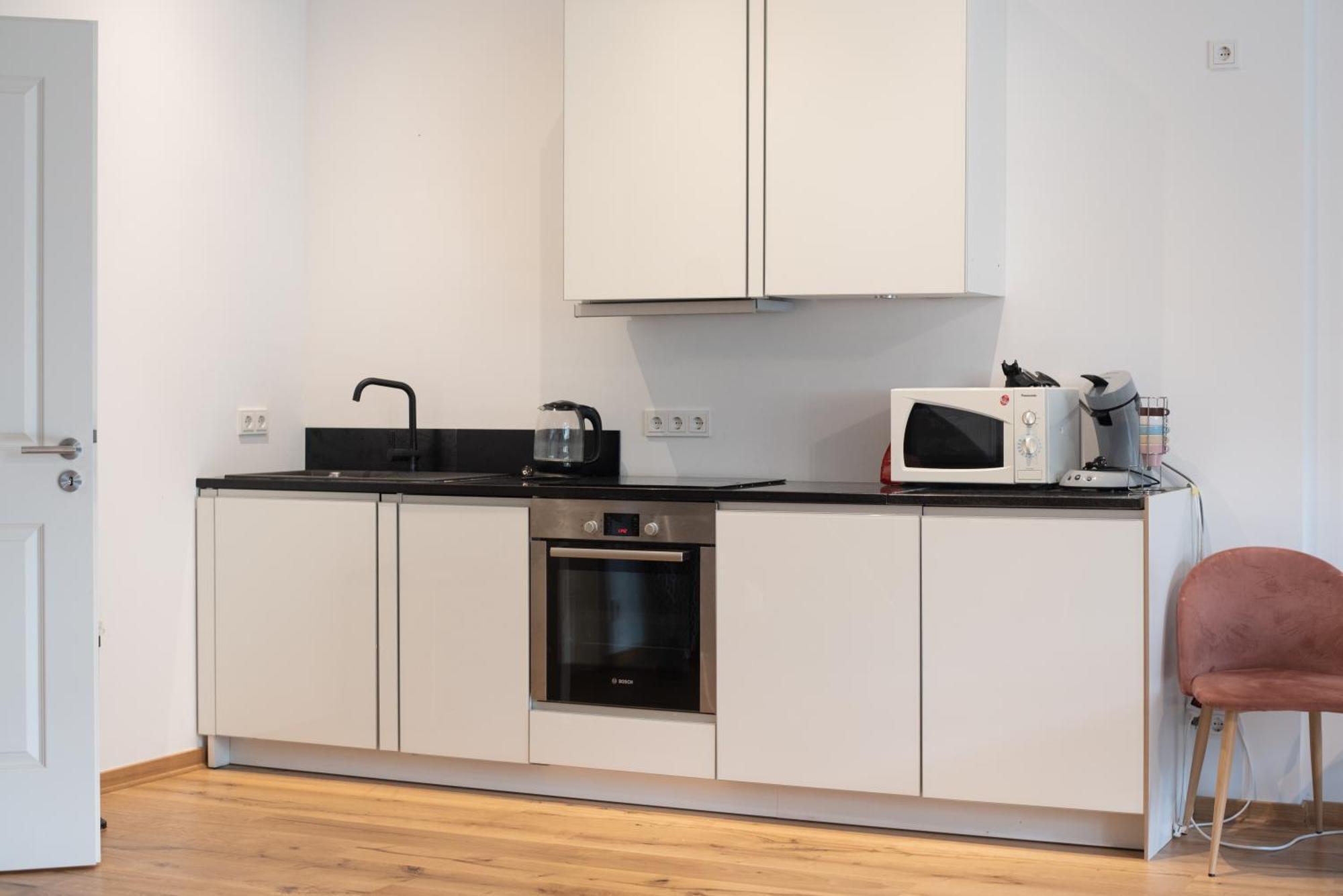Apartment Mit Parkblick & Massagestuhl 莱比锡 外观 照片