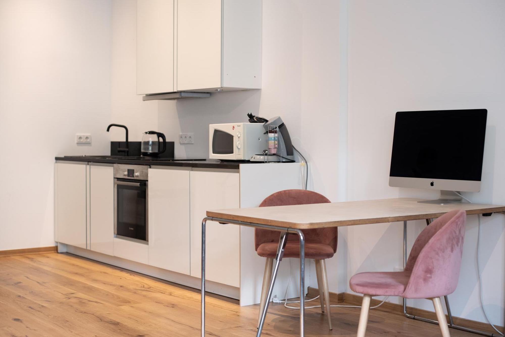 Apartment Mit Parkblick & Massagestuhl 莱比锡 外观 照片