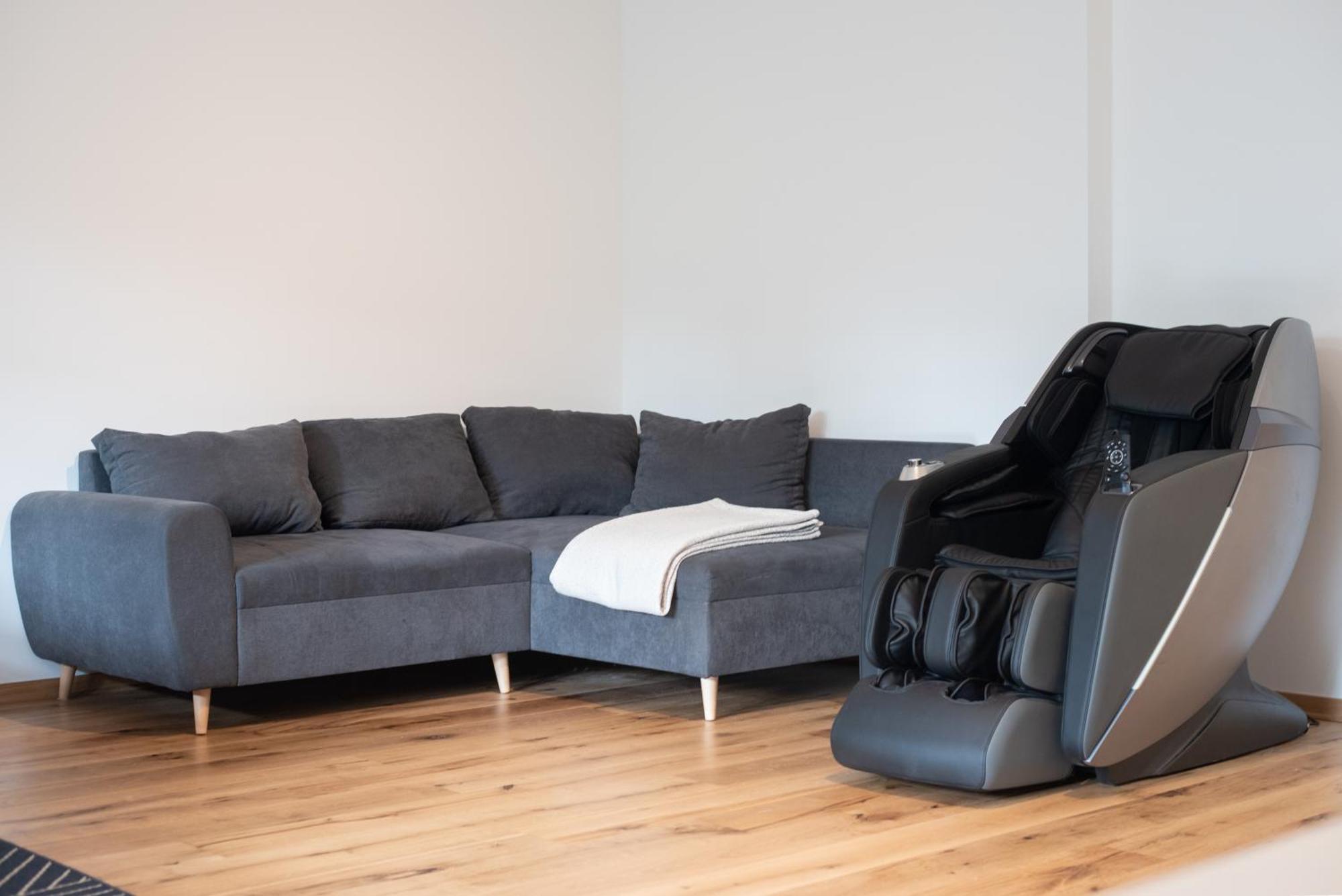 Apartment Mit Parkblick & Massagestuhl 莱比锡 外观 照片